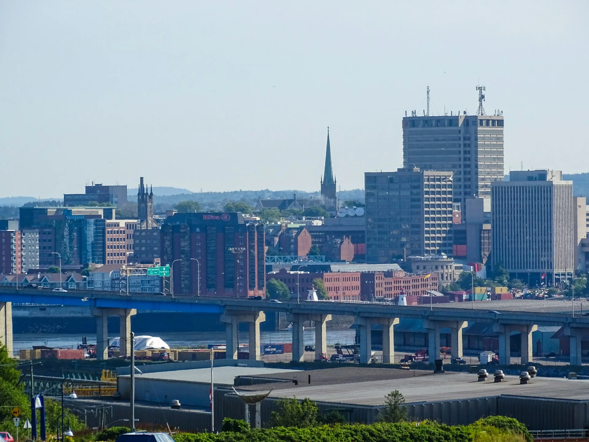 Cityscape of Saint John