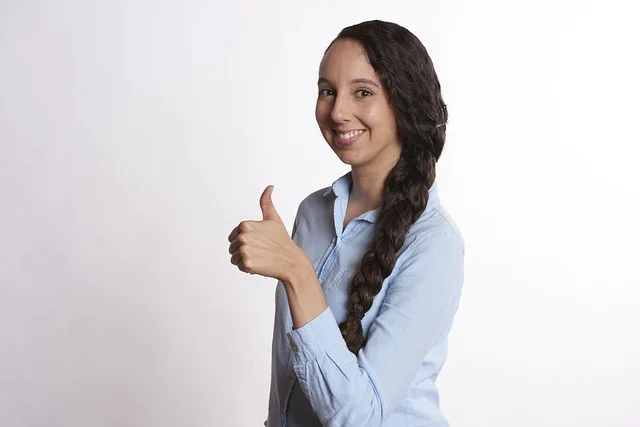 Woman Thumbs Up